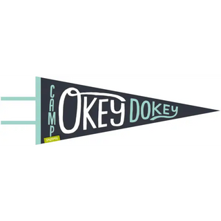 Camp Okey Dokey (large pennant) - Spumoni Trade