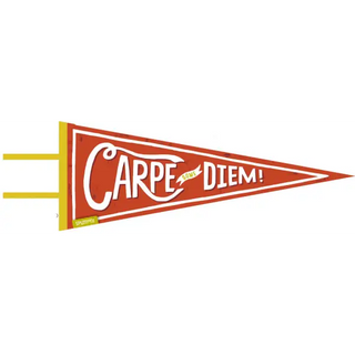 Carpe Some Diem (large pennant) - Spumoni Trade