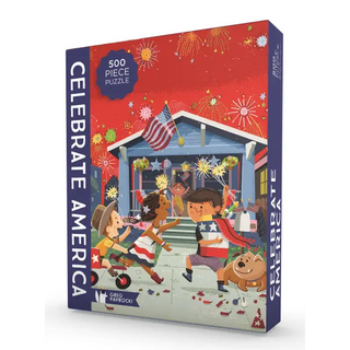 Celebrate America Puzzle 500 Piece - Gibbs Smith Gift Trade
