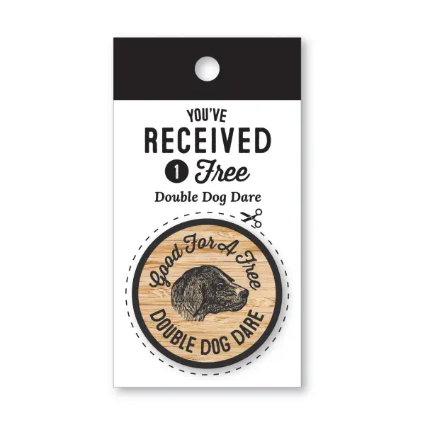 Double Dog Dare Wooden Nickel Gibbs Smith