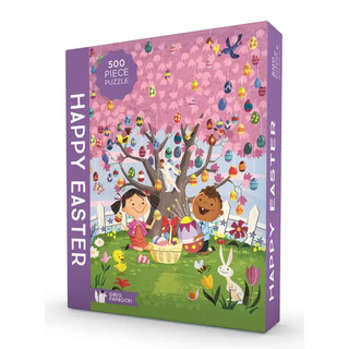 Happy Easter Puzzle 500 Piece - Gibbs Smith Gift Trade