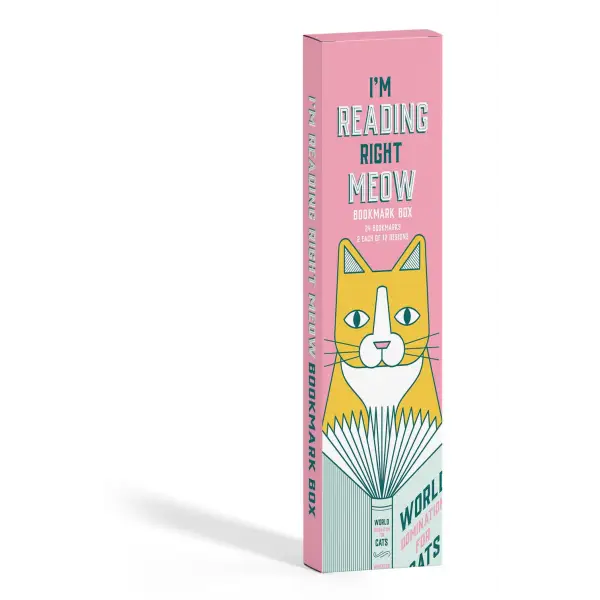 I’m Reading Right Meow Bookmark Box