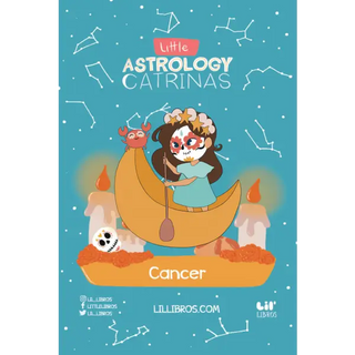 Little Astrology Catrinas: Cancer Enamel Pin - Lil’