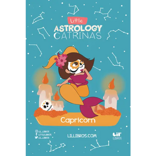 Little Astrology Catrinas: Capricorn Enamel Pin - Lil’