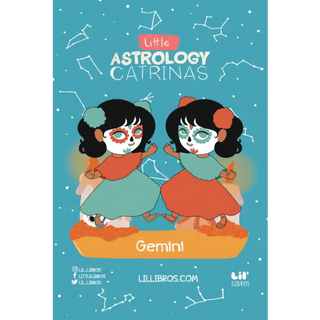 Little Astrology Catrinas: Gemini Enamel Pin - Lil’