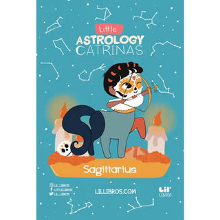 Little Astrology Catrinas: Sagittarius Enamel Pin - Lil’