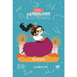 Little Astrology Catrinas: Scorpio Enamel Pin - Lil’