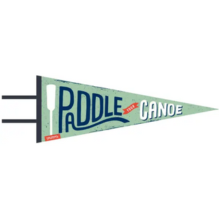 Paddle Your Canoe (large pennant) - Spumoni Trade