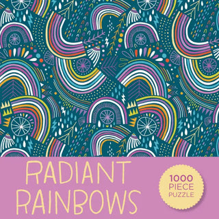 Radiant Rainbows Puzzle 1000 Piece - Gibbs Smith Gift Trade