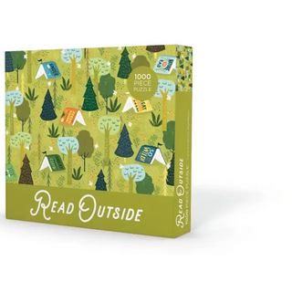 Read Outside Puzzle 1000 Piece - Gibbs Smith Gift Trade