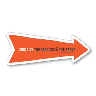 Reckless and Brave Sticker - Spumoni - Trade