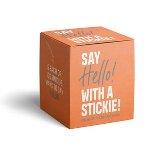 Say Hello Sticky Notes - Spumoni Trade