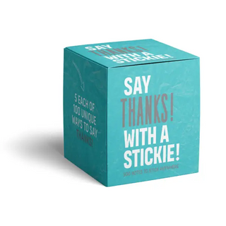 Say Thanks Sticky Notes - Spumoni Trade