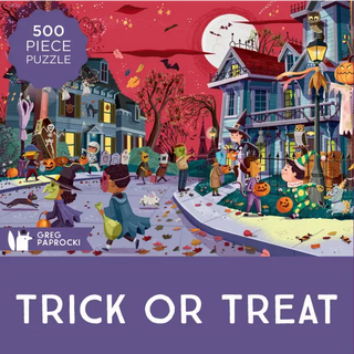 Trick or Treat Puzzle 500 Piece - Gibbs Smith Gift Trade