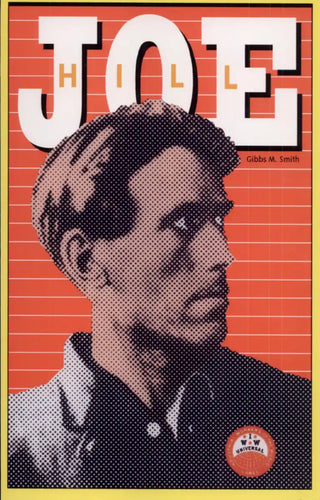 A vintage book cover with a stylized portrait of Joe Hill.