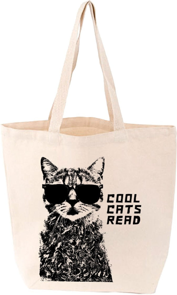 Cool Cats Read Tote