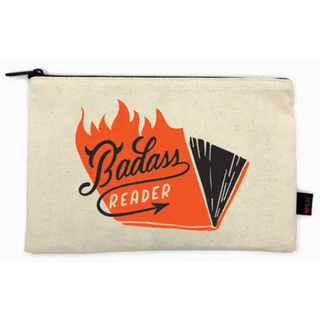 Badass Reader Pencil Pouch