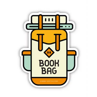 Book Bag Sticker - LoveLit - _inventoryItem