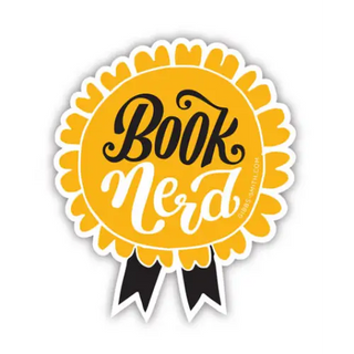 Book Nerd Sticker