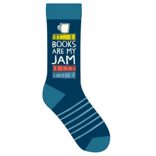 Books Are My Jam Socks