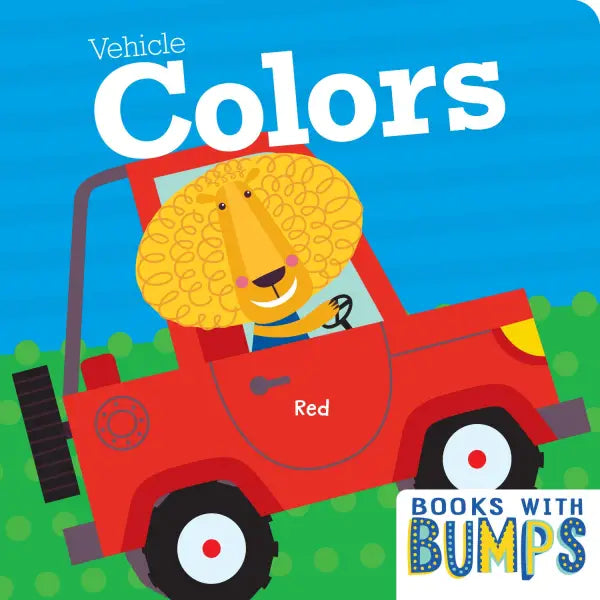 Books with Bumps: Vehicle Colors - 7 Cats Press - 7 Cats