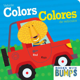 Books with Bumps: Vehicle Colors/Colores de vehículos