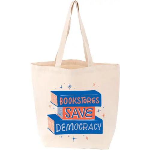 Bookstores Save Democracy Tote - Gibbs Smith - Trade