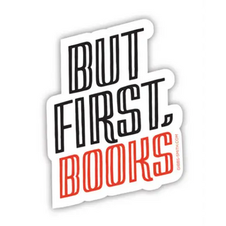 But First Books Sticker