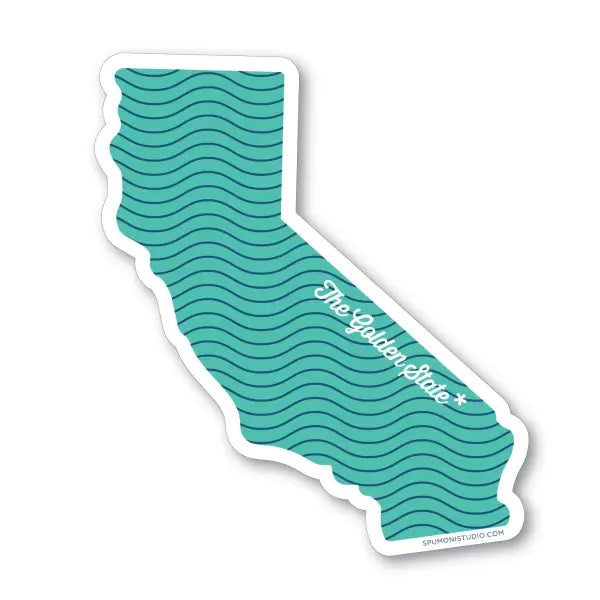 California Golden State Sticker - Spumoni - Trade