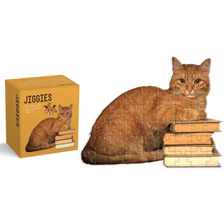 Cat Reader Jiggie Puzzle 81 Piece