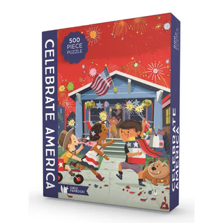 Celebrate America Puzzle 500 Piece - Gibbs Smith Gift