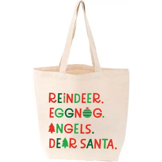 Christmas List Tote - LoveLit - _inventoryItem