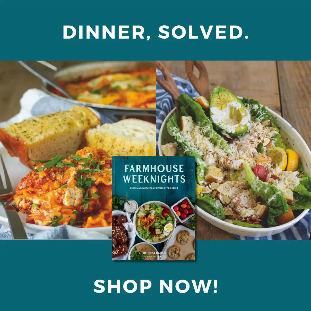 A cookbook featuring easy and wholesome recipes.