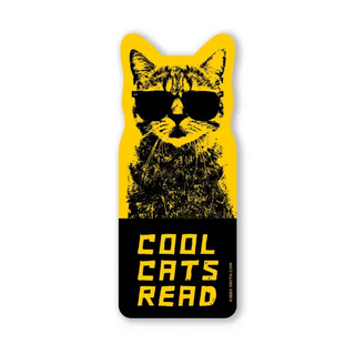 Cool Cats Read Sticker