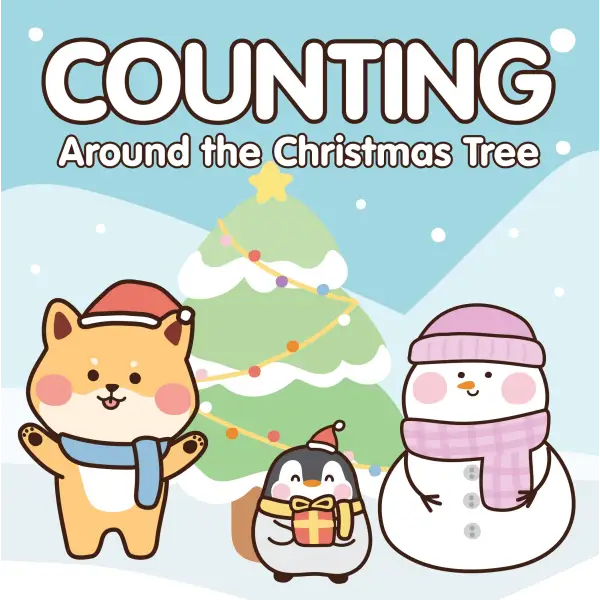 Counting Around the Christmas Tree - 7 Cats Press