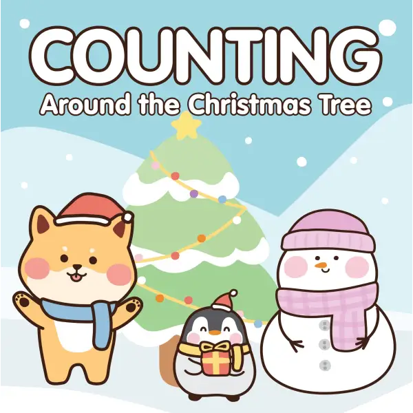 Counting Around the Christmas Tree - 7 Cats Press - 7 Cats