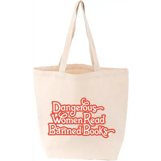 Dangerous Women Read Banned Books Tote - Gibbs Smith Gift