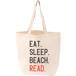 Eat. Sleep. Beach. Read. Tote - LoveLit - Trade