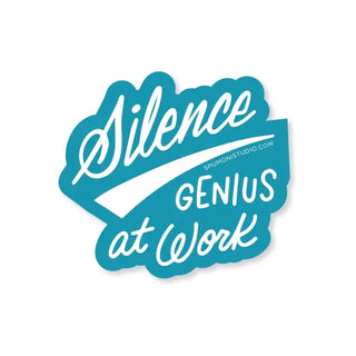 Genius at Work (sticker)