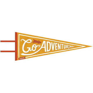 Go Adventuring (large pennant) - Spumoni Trade