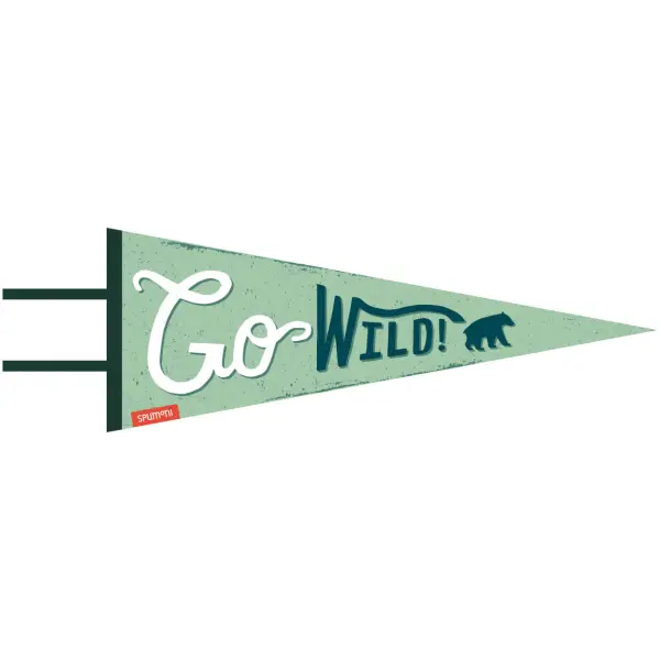 Go Wild (large pennant) - Spumoni - Trade