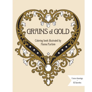 Grains of Gold Coloring Book - Gibbs Smith - _inventoryItem