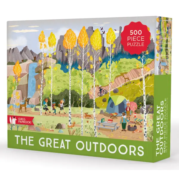 Great Outdoors Puzzle 500 Piece - LoveLit - _inventoryItem