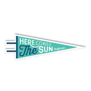 Here Comes the Sun California Sticker - Spumoni - Trade