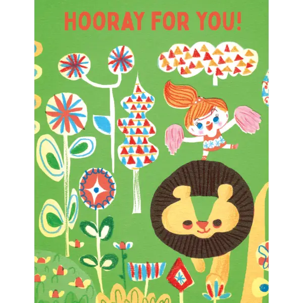 Hooray for You (Palentines Hangable Postcard) - Spumoni