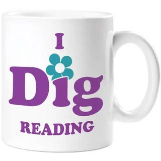 I Dig Reading Mug - LoveLit _inventoryItem