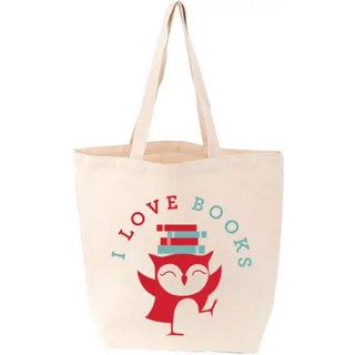 I Love Books Tote - LoveLit - _inventoryItem