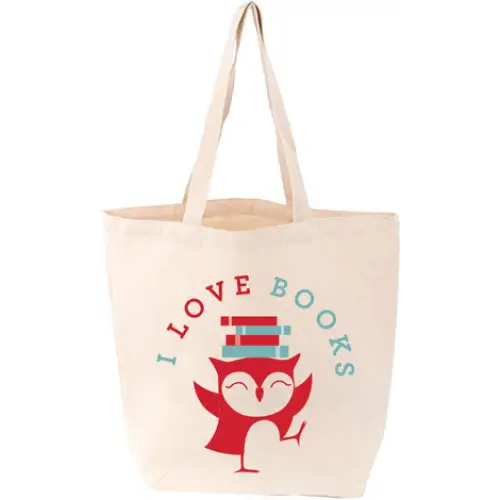 I Love Books Tote - LoveLit - _inventoryItem