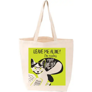 I’m Reading Right Meow Tote (Stewart) - LoveLit Trade