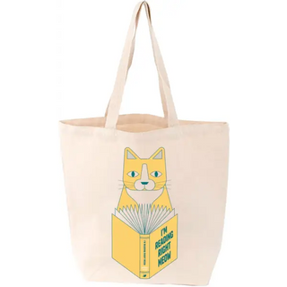 I’m Reading Right Meow Tote